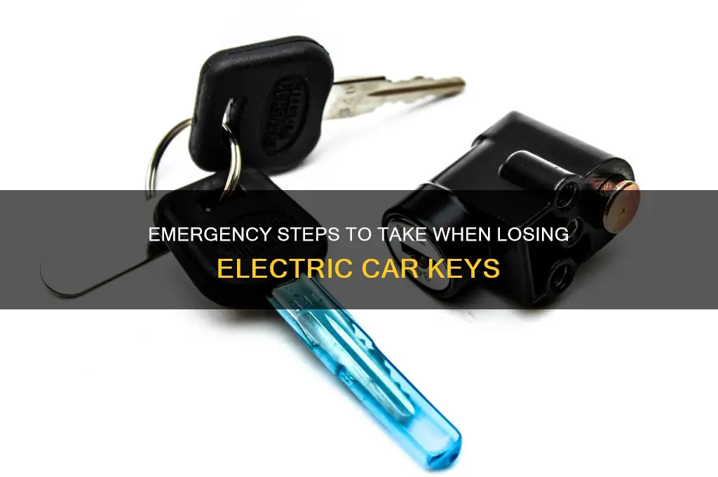 what to do if lost electric key