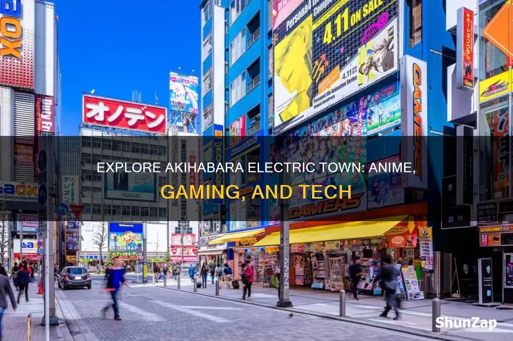 what to do in akihabara electric town