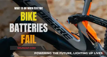 Electric Bike Battery Failure: Quick Troubleshooting Guide