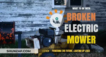 Revamping Your Broken Electric Mower: A Guide