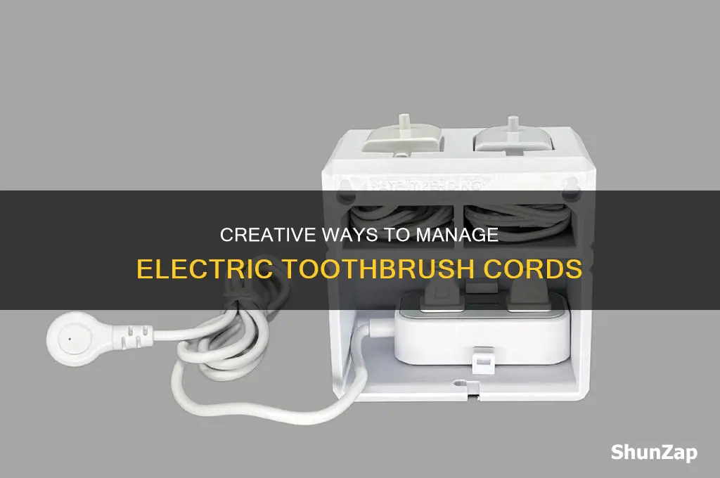 what to do with electric toothbrush cords