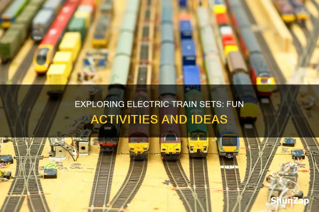 what to do with electric train set