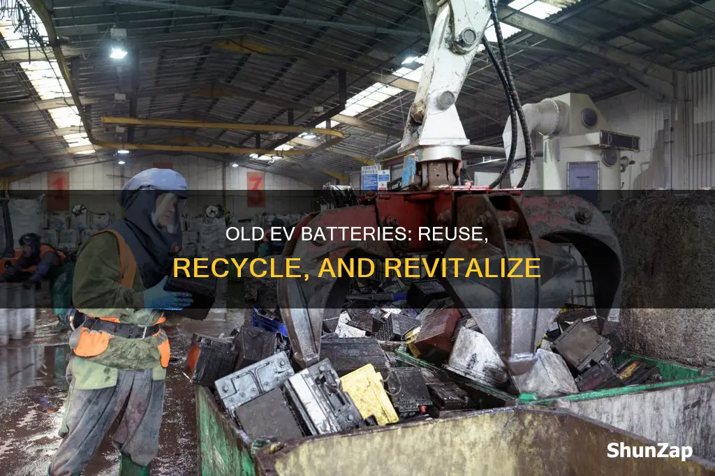 what to do with electric vehicle old batteries