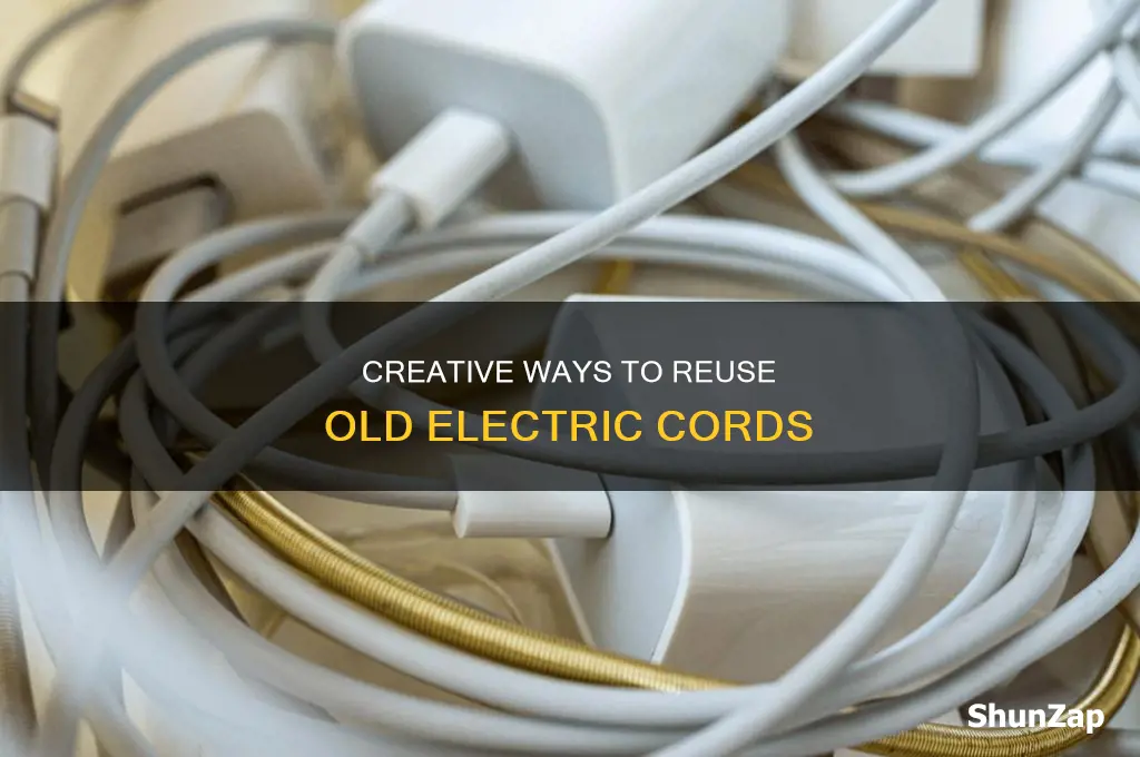 what to do with old electric cords