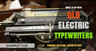 Revamping Old Electric Typewriters: Creative Ideas for Reuse