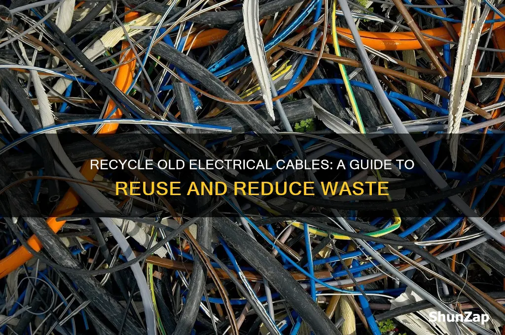 what to do with old electrical cables