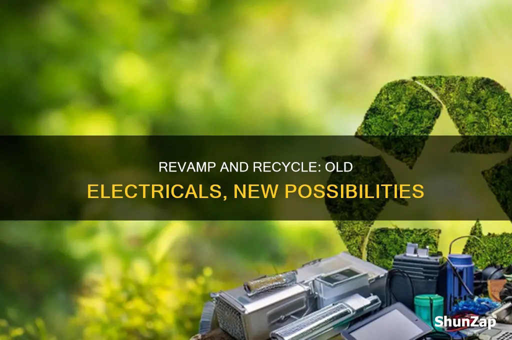 what to do with old electrical items