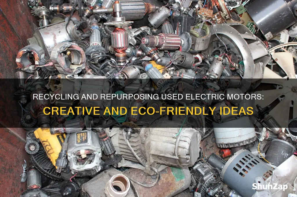 what to do with used electric motors