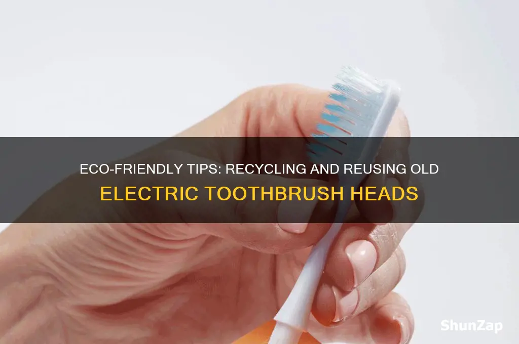 what to do with used electric toothbrush heads