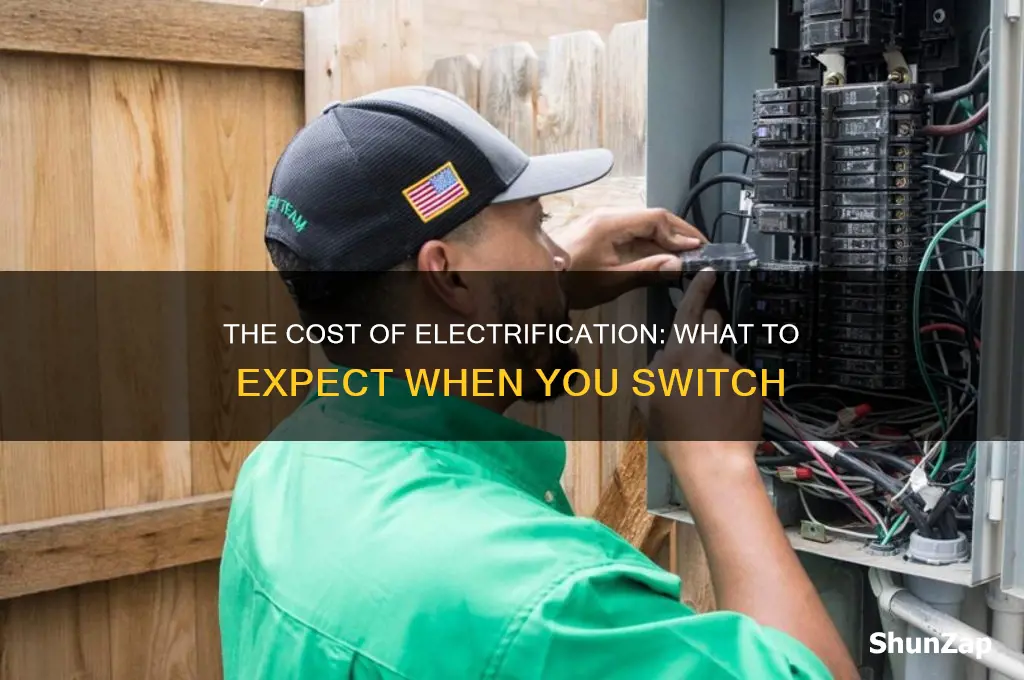 what to expect financially to replace electric