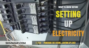 Electricity Setup: What You Need to Know First