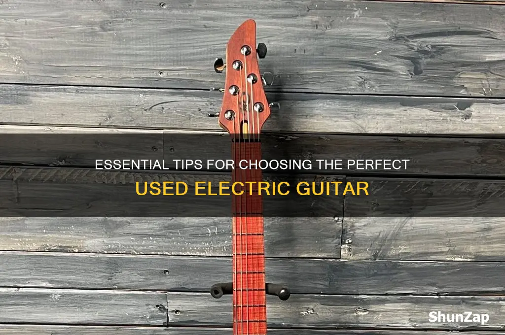 what to look for in a used electric guitar