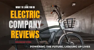 Electric Company Reviews: What Should You Look Out For?