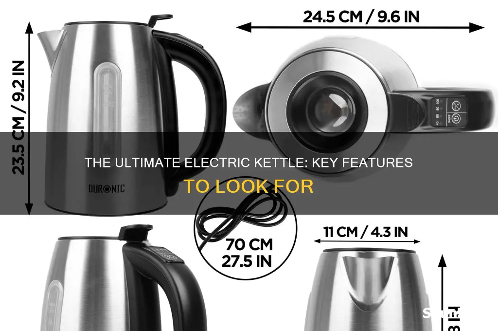 what to look for in electric kettle