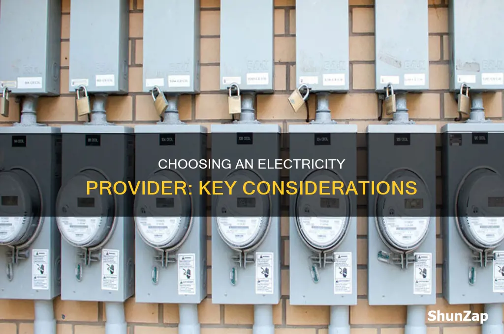 what to look for in electricity provider