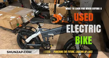 Essential Tips for Choosing the Perfect Used Electric Bike