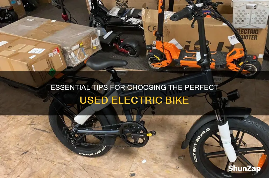 what to look for when buying a used electric bike