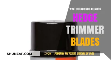 Lubricating Electric Hedge Trimmer Blades: Best Practices