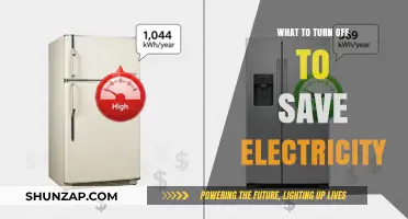 Turn Off These Items to Save Electricity