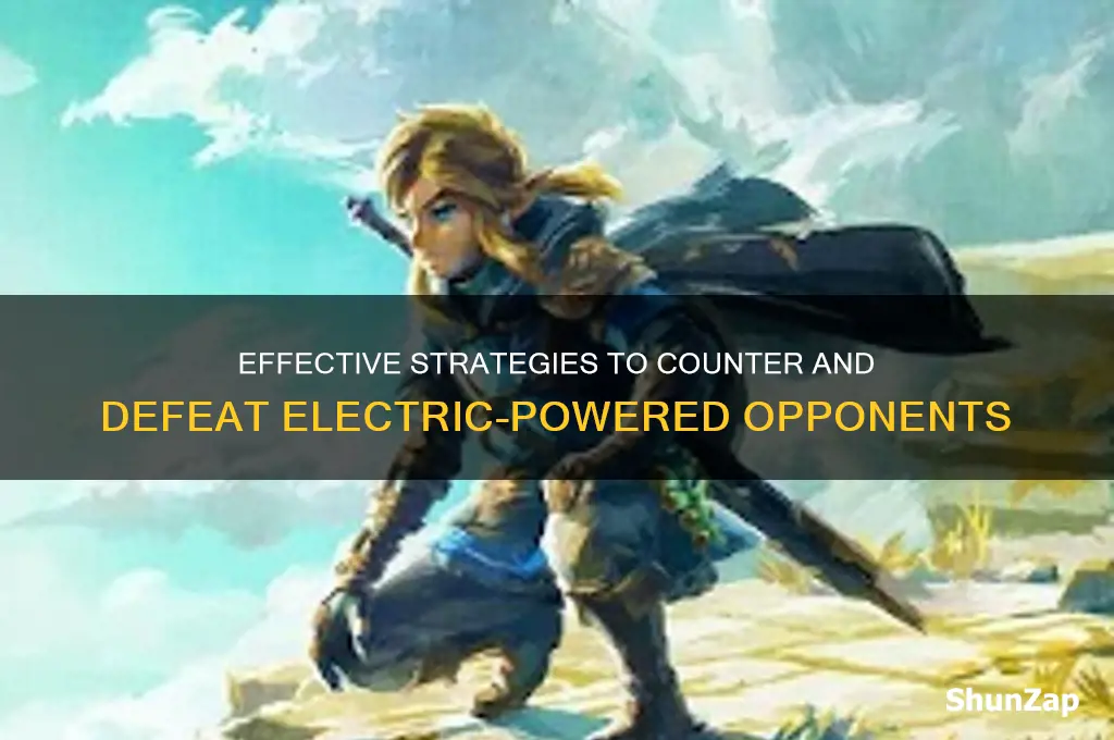 what to use against electric man