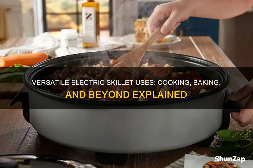 what to use an electric skillet for