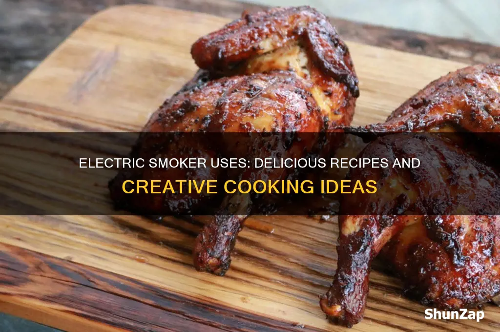 what to use electric smoket for