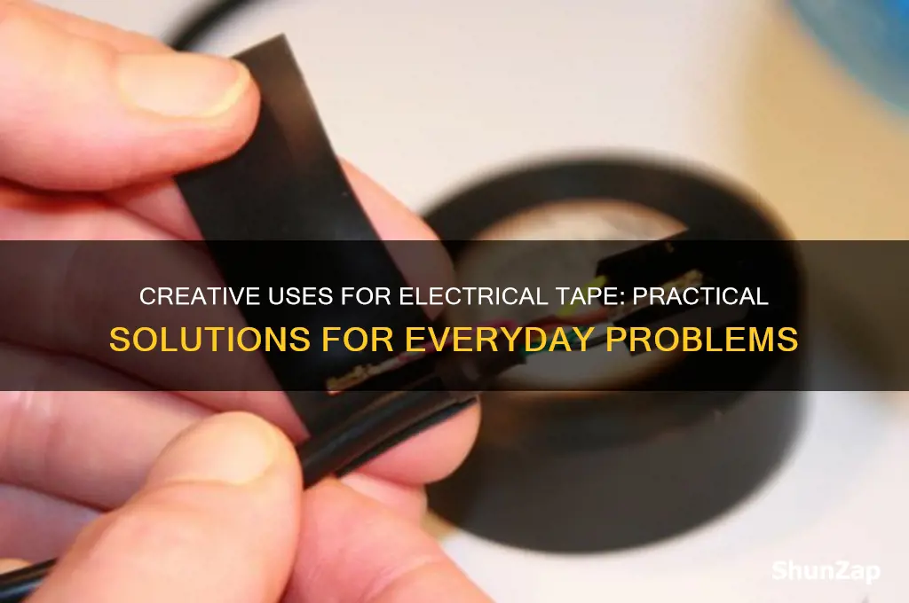 what to use electrical tape for