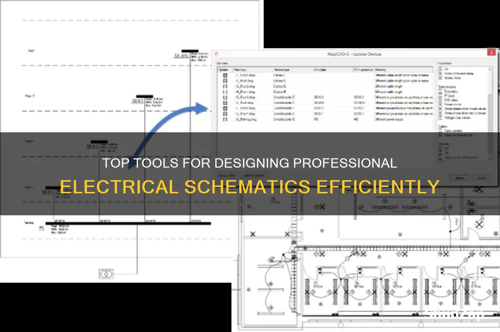 what to use for creating an electrical schematics