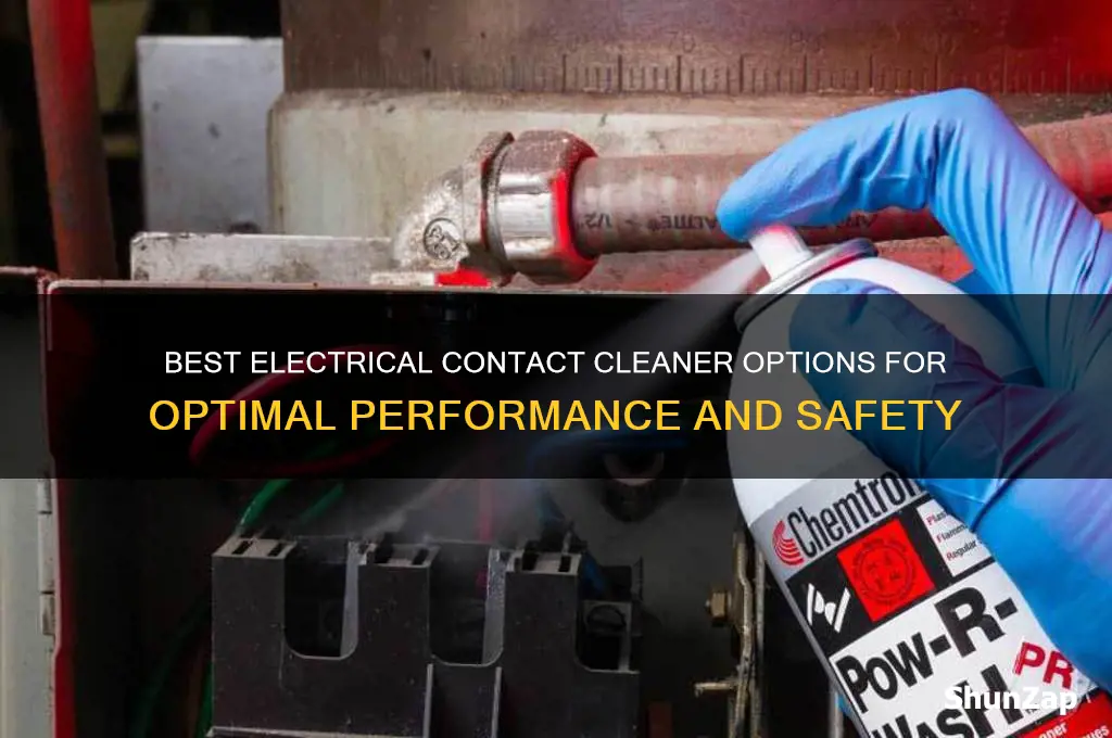 what to use for electrical contact cleaner