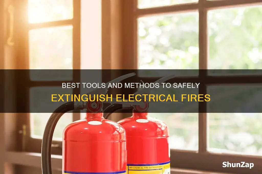 what to use for electrical fire