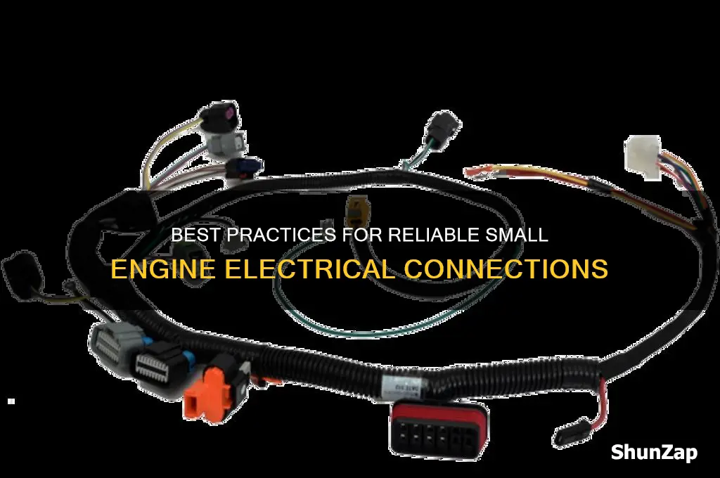 what to use for small engine electrical connections