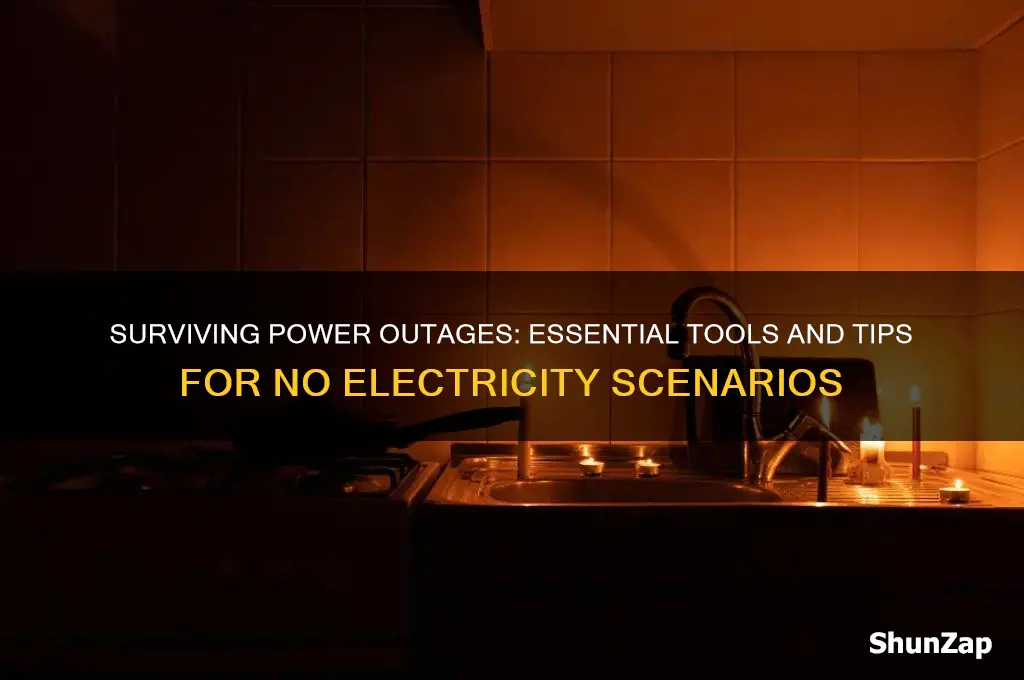 what to use if there no electricity