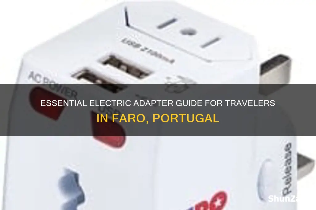 what to use in faro portugal for electric adapter