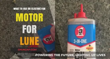 Best Lubricants for Electric Fan Motors: Enhance Performance and Longevity