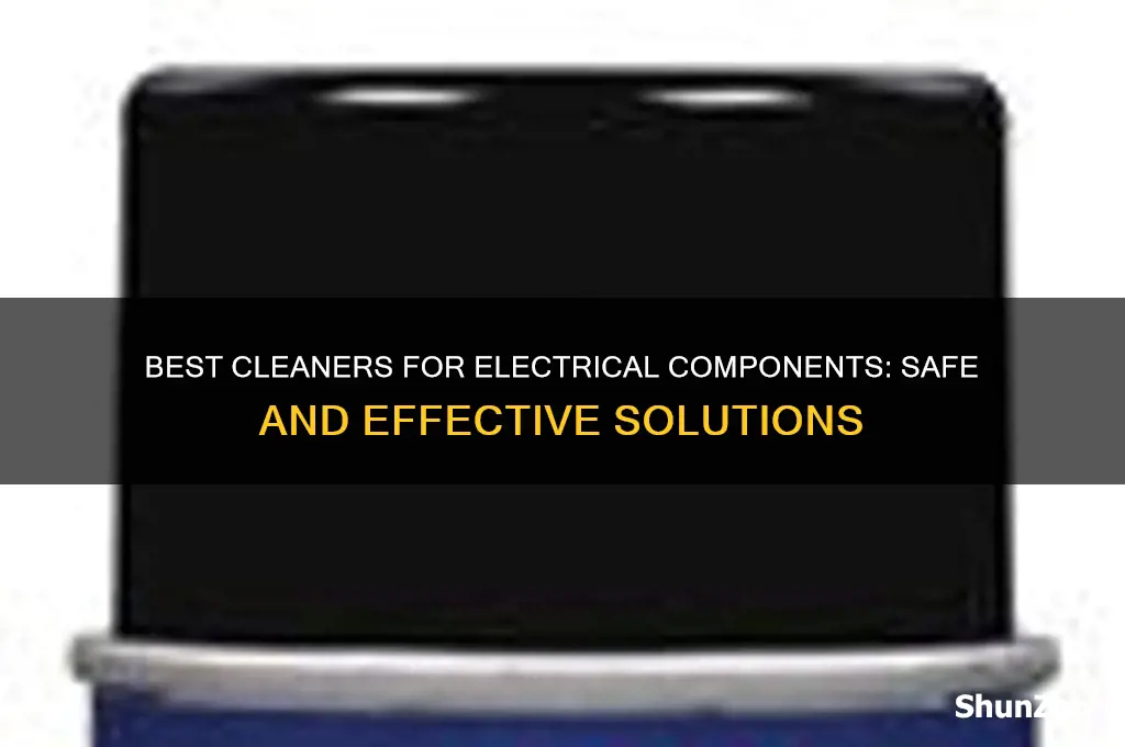 what to use to clean electrical components