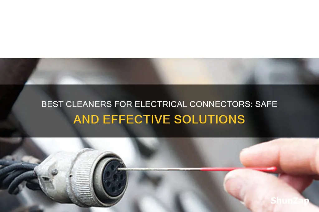 what to use to clean electrical connector