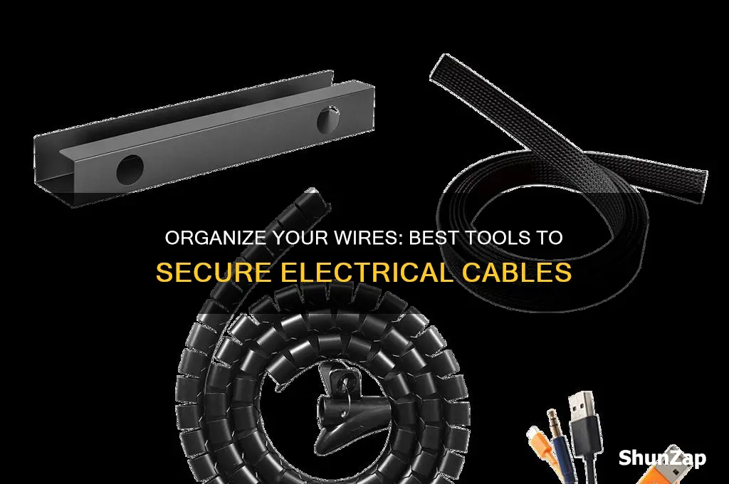 what to use to hold electrical cables
