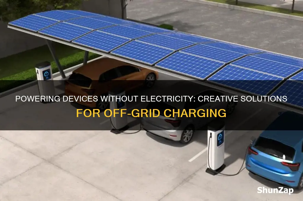 what to use to plug in device with no electricity