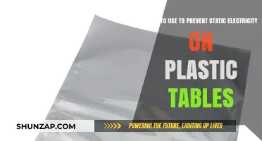 Effective Solutions to Prevent Static Electricity on Plastic Tables