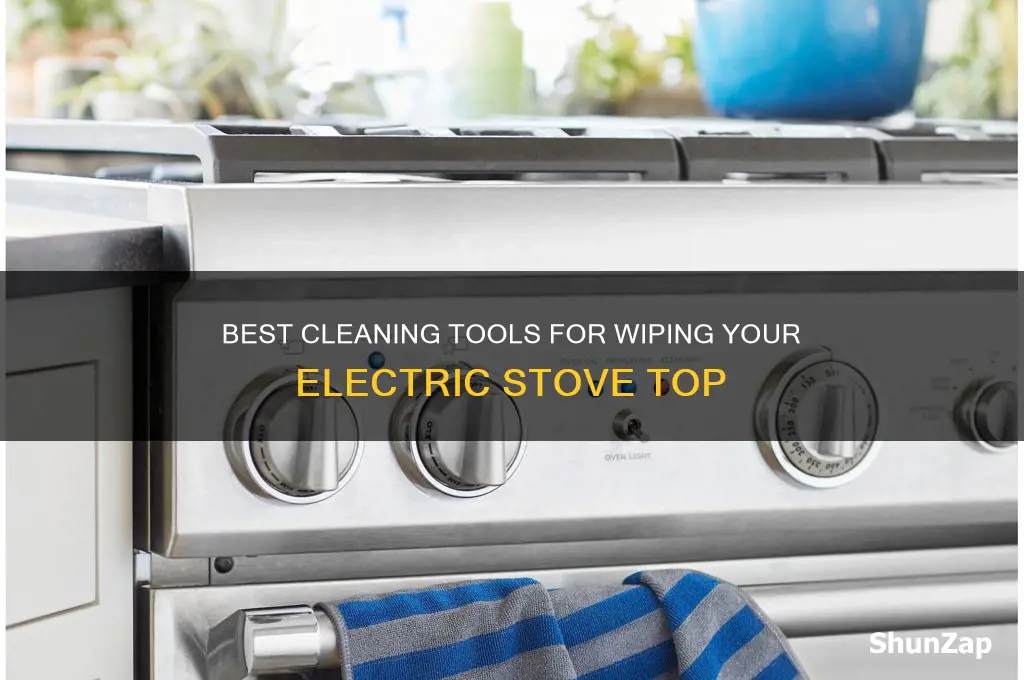 what to use to wipe electricity stove