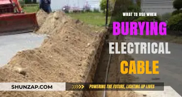 Best Practices for Burying Electrical Cable: Materials and Safety Tips
