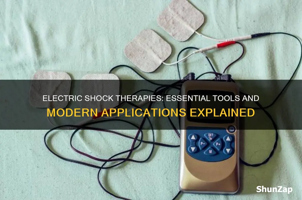 what tool do people use for electric shock therapies