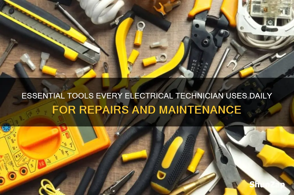 what tools do electrical technician use