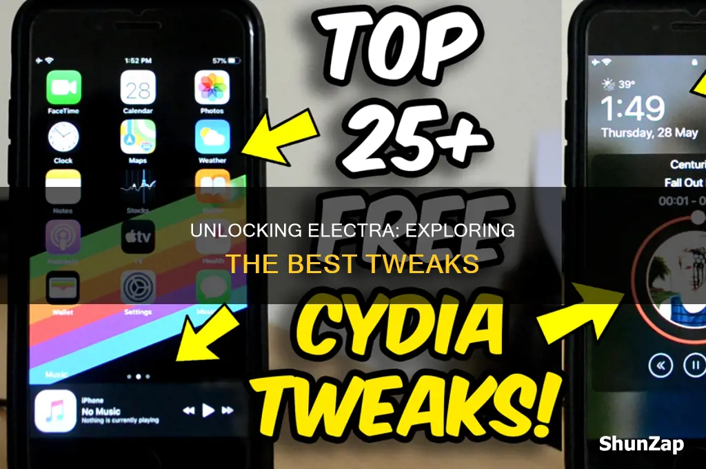what tweaks come from with electra jailbreak