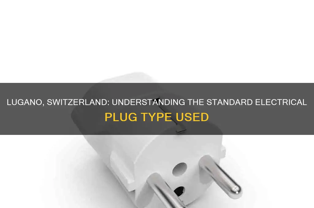 what type electrical plug is used in lugano switzerland