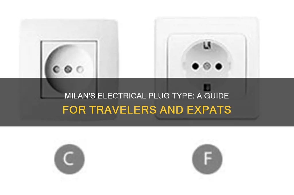 what type electrical plug is used in milan italy