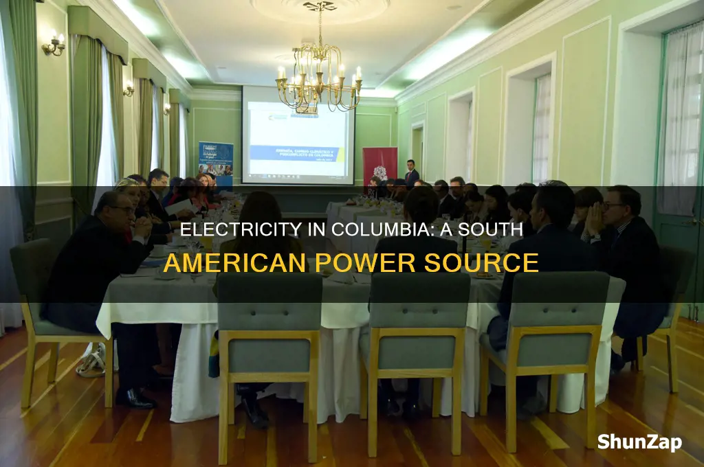 what type electricity in columbia south america