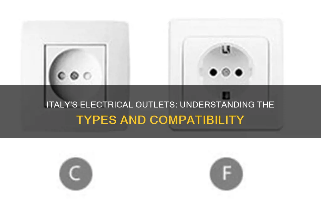 what type f electrical outlets does italy use