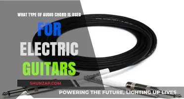 Essential Audio Cords for Electric Guitars: Types and Best Uses