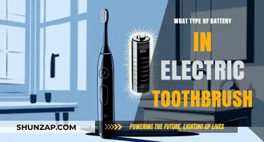 Electric Toothbrush Battery: What's Inside?